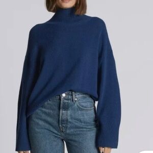 NWOT Everlane cashmere turtleneck mock neck sweater